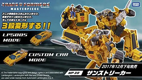 Transformers - Chip Chase - Sunstreaker - The Transformers: Masterpiece MP-39 (Takara Tomy)ㅤ – Takara Tomy – ActionFigure Brasil