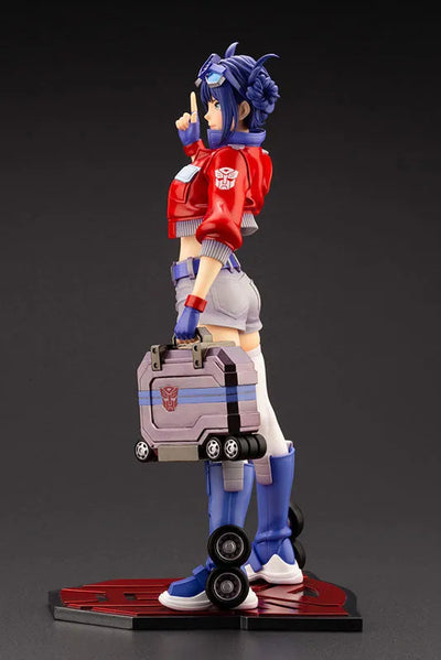 Transformers - Convoy - Bishoujo Statue - 1/7 (Kotobukiya)ㅤ – Kotobukiya – ActionFigure Brasil — ângulo diferente