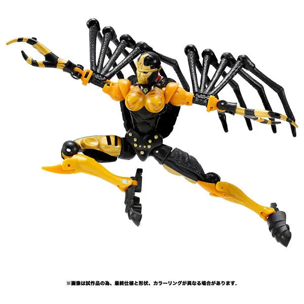 Transformers Kingdom KD-05 Black Arachinaㅤ – Takara Tomy – ActionFigure Brasil