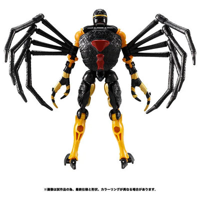 Transformers Kingdom KD-05 Black Arachinaㅤ – Takara Tomy – ActionFigure Brasil — embalagem