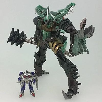Transformers: Lost Age - Convoy - Grimlock - Transformers Movie The Best MB-09 - Dino Ride - Grimlock & Optimus Prime (Takara Tomy)ㅤ – Takara Tomy – ActionFigureBrasil — ângulo diferente