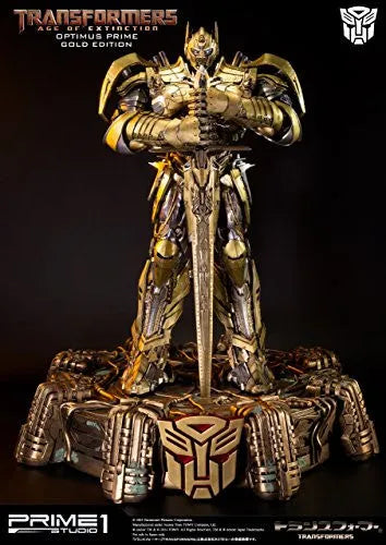 Transformers: Lost Age - Convoy - Museum Masterline Series MMTFM-07GL - Knight Edition, Gold Edition (Prime 1 Studio)ㅤ – Prime 1 Studio – ActionFigure Brasil