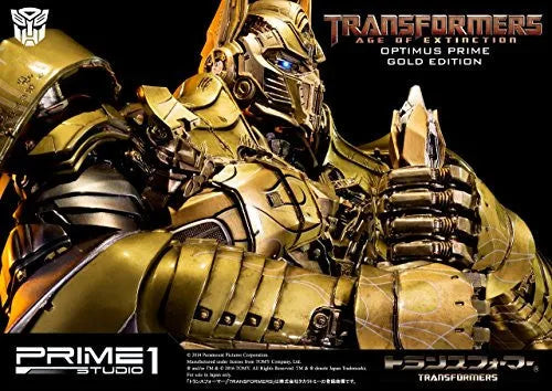Transformers: Lost Age - Convoy - Museum Masterline Series MMTFM-07GL - Knight Edition, Gold Edition (Prime 1 Studio)ㅤ – Prime 1 Studio – ActionFigure Brasil