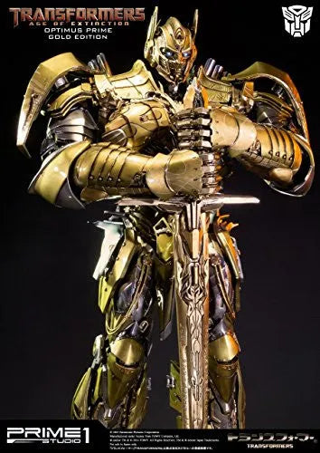 Transformers: Lost Age - Convoy - Museum Masterline Series MMTFM-07GL - Knight Edition, Gold Edition (Prime 1 Studio)ㅤ – Prime 1 Studio – ActionFigure Brasil