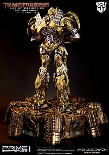 Transformers: Lost Age - Convoy - Museum Masterline Series MMTFM-07GL - Knight Edition, Gold Edition (Prime 1 Studio)ㅤ – Prime 1 Studio – ActionFigure Brasil