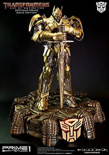 Transformers: Lost Age - Convoy - Museum Masterline Series MMTFM-07GL - Knight Edition, Gold Edition (Prime 1 Studio)ㅤ – Prime 1 Studio – ActionFigure Brasil