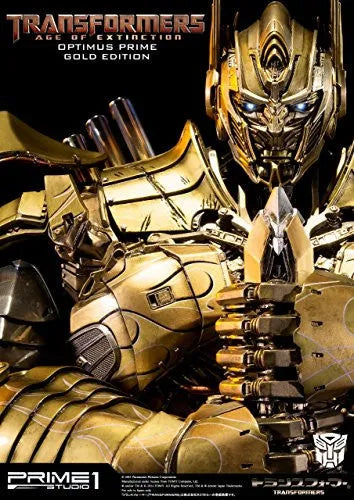 Transformers: Lost Age - Convoy - Museum Masterline Series MMTFM-07GL - Knight Edition, Gold Edition (Prime 1 Studio)ㅤ – Prime 1 Studio – ActionFigure Brasil