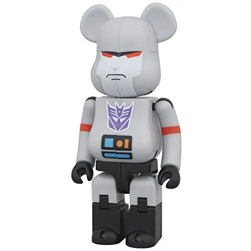 Transformers - Megatron - Be@rbrick B-000TF03 - Be@rbrick x Transformers (Medicom Toy)ㅤ – Medicom Toy – ActionFigure Brasil
