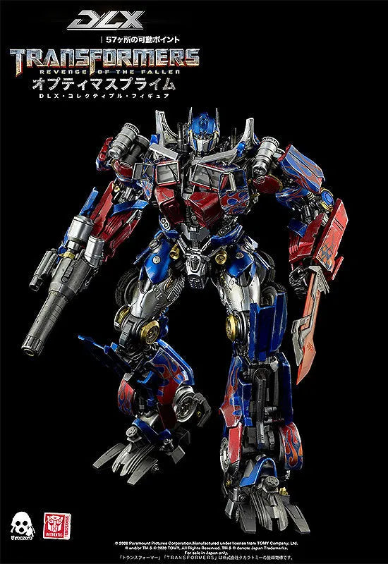 Transformers: Revenge - DLX Optimus Prime (threezero)ㅤ – ThreeZero – ActionFigureBrasil