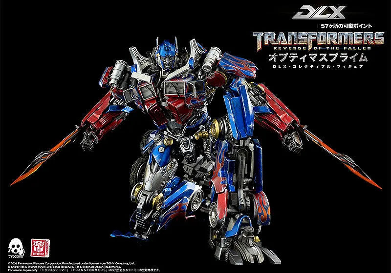 Transformers: Revenge - DLX Optimus Prime (threezero)ㅤ – ThreeZero – ActionFigureBrasil