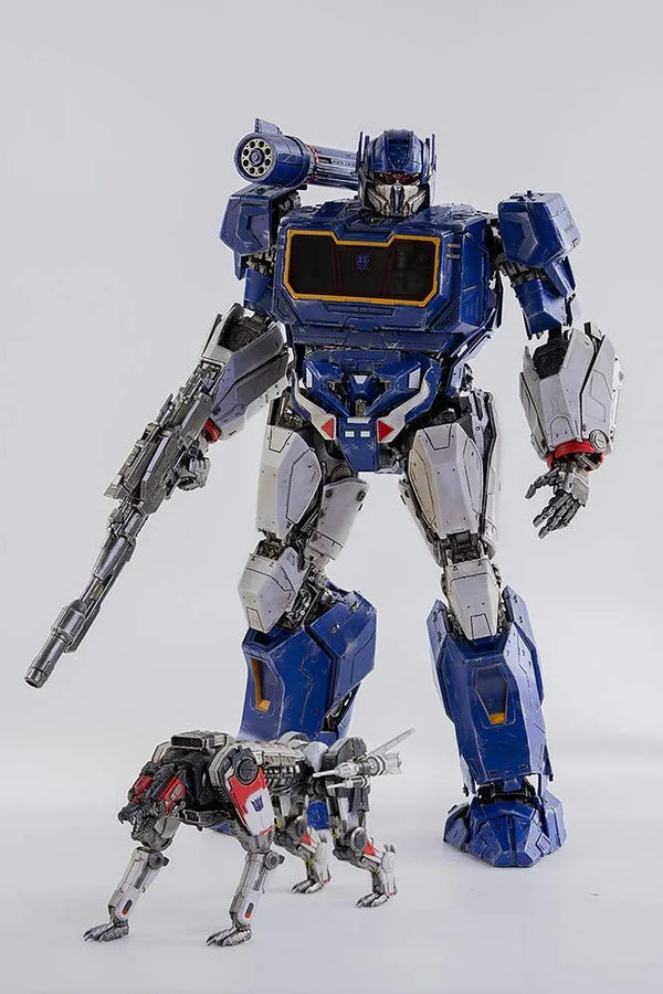 Transformers - Soundwave - Ravage - DLX Scale Collectible Series (threezero)ㅤ – ThreeZero – ActionFigure Brasil