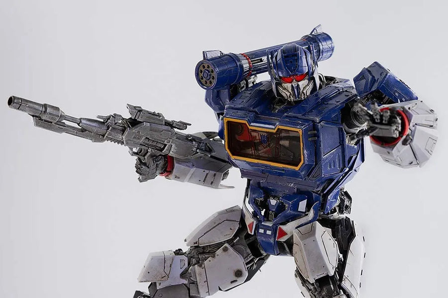 Transformers - Soundwave - Ravage - DLX Scale Collectible Series (threezero)ㅤ – ThreeZero – ActionFigure Brasil