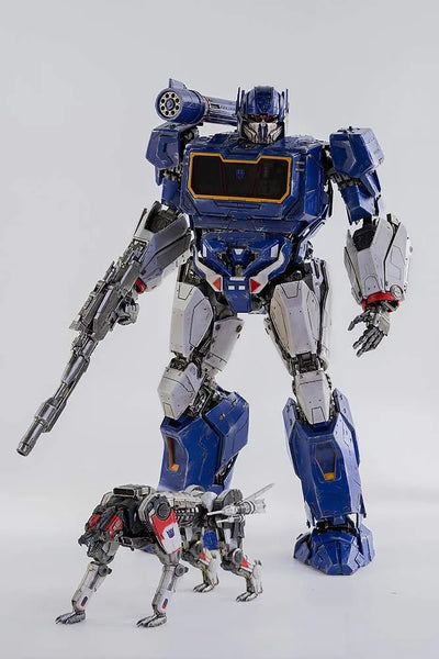 Transformers - Soundwave - Ravage - DLX Scale Collectible Series (threezero)ㅤ – ThreeZero – ActionFigure Brasil — close