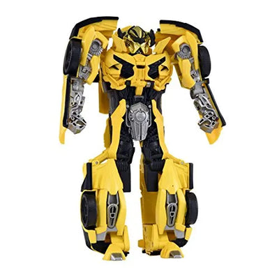 Transformers: The Last Knight - Bumble - Turbo Change Series - TC-02 - Big Bumblebee (Takara Tomy)ㅤ – Takara Tomy As Manufacturer – ActionFigureBrasil — ângulo diferente