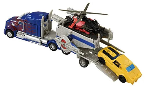 Transformers: The Last Knight - Convoy - Turbo Change Series TC-09 - Battle Command Optimus Prime (Takara Tomy)ㅤ – Takara Tomy – ActionFigureBrasil