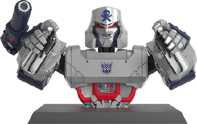 Transformers X Quiccs: Megatron - LIMITED EDITION: 500 – Mighty Jaxx – ActionFigure Brasil
