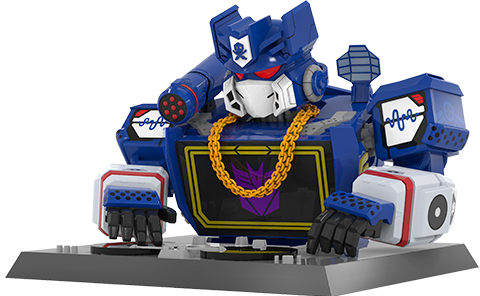 Transformers x Quiccs: Soundwave - LIMITED EDITION: 500 – Mighty Jaxx – ActionFigure Brasil