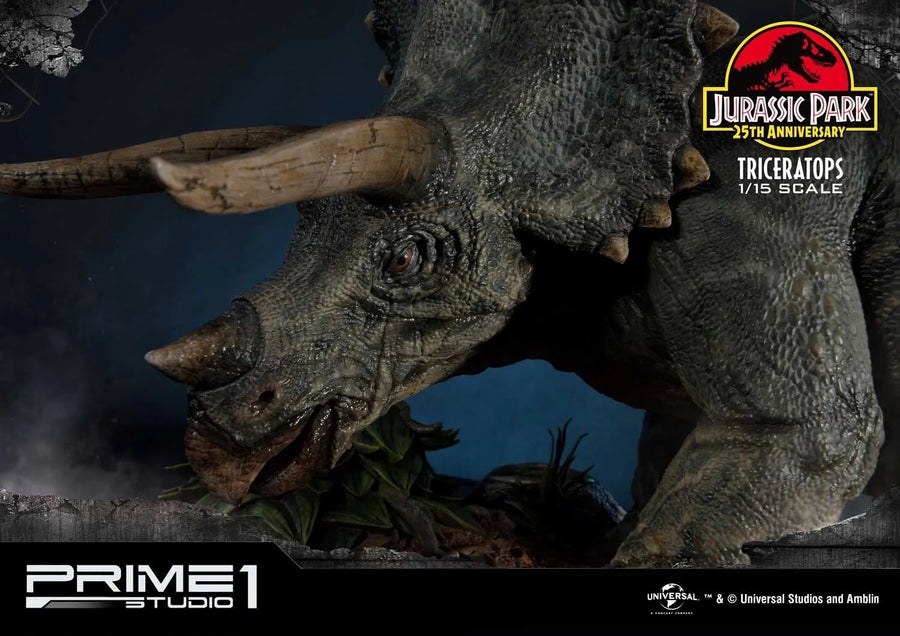 Triceratops (Exclusive Version) Jurassic Park (Film) – Prime1Studio – ActionFigure Brasil
