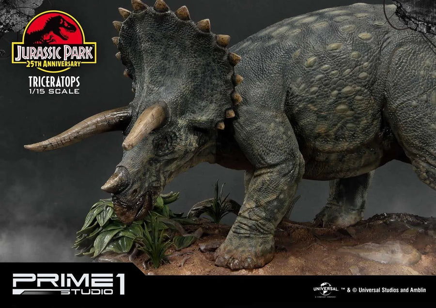 Triceratops (Exclusive Version) Jurassic Park (Film) – Prime1Studio – ActionFigure Brasil