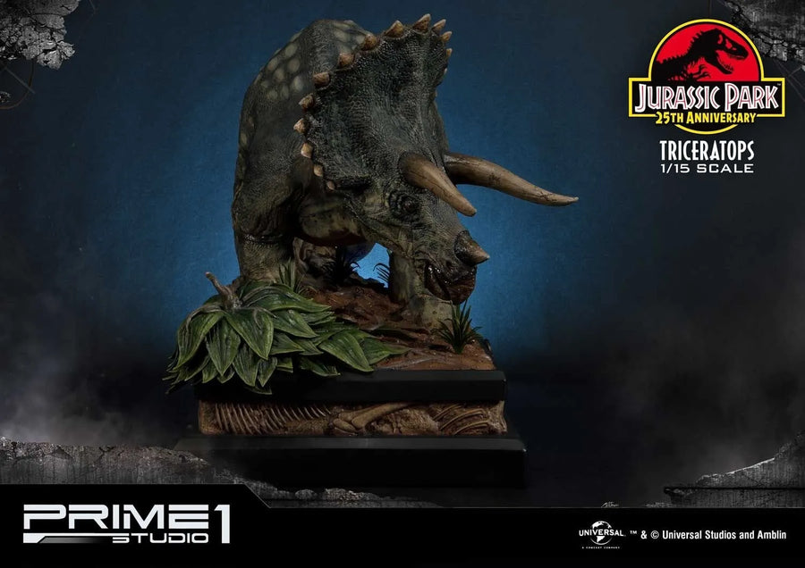 Triceratops (Exclusive Version) Jurassic Park (Film) – Prime1Studio – ActionFigure Brasil