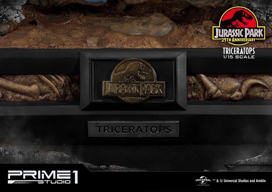 Triceratops (Exclusive Version) Jurassic Park (Film) – Prime1Studio – ActionFigure Brasil
