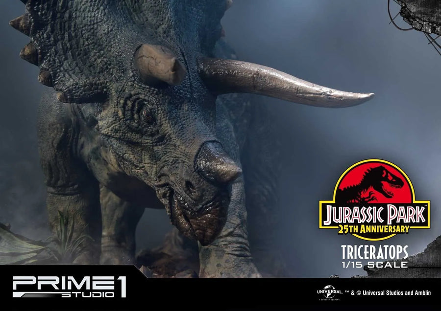 Triceratops (Regular Version) Jurassic Park (Film) – Prime1Studio – ActionFigure Brasil