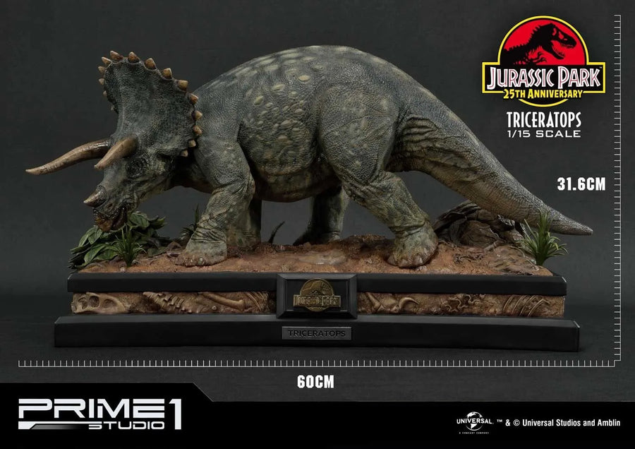 Triceratops (Regular Version) Jurassic Park (Film) – Prime1Studio – ActionFigure Brasil