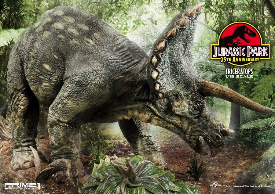 Triceratops (Regular Version) Jurassic Park (Film) – Prime1Studio – ActionFigure Brasil