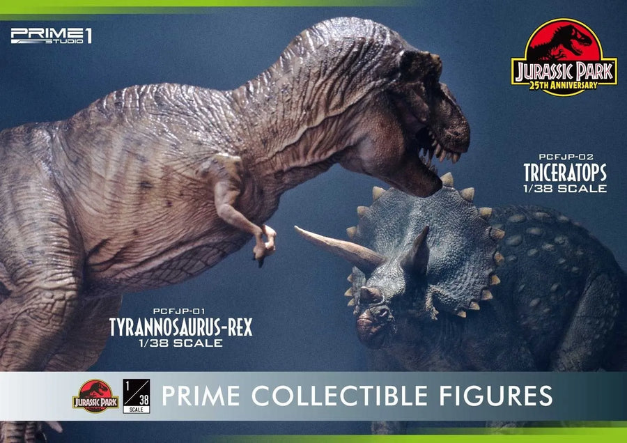 Triceratops (Regular Version) Jurassic Park (Film) – Prime1Studio – ActionFigure Brasil