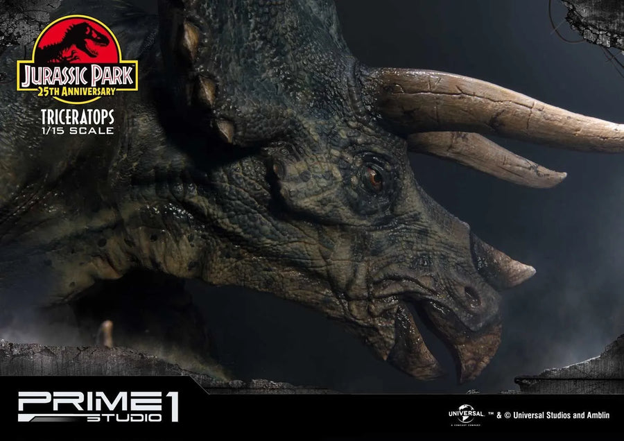Triceratops (Regular Version) Jurassic Park (Film) – Prime1Studio – ActionFigure Brasil