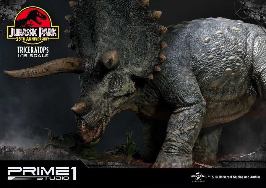 Triceratops (Regular Version) Jurassic Park (Film) – Prime1Studio – ActionFigure Brasil