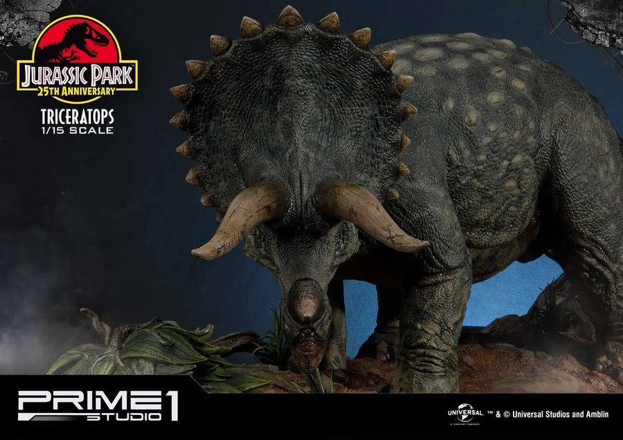 Triceratops (Regular Version) Jurassic Park (Film) – Prime1Studio – ActionFigure Brasil