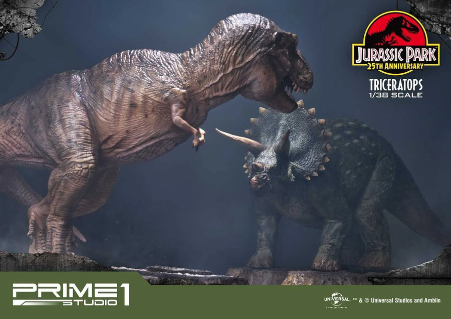 Triceratops (Regular Version) Jurassic Park (Film) – Prime1Studio – ActionFigure Brasil
