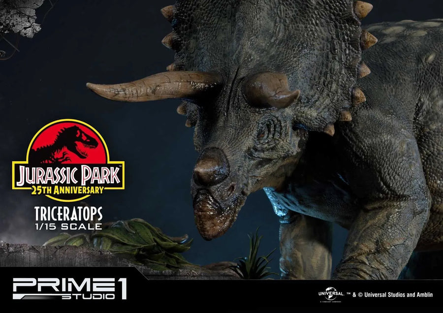 Triceratops (Regular Version) Jurassic Park (Film) – Prime1Studio – ActionFigure Brasil