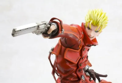 Trigun: Badlands Rumble - Kuro-Neko - Vash the Stampede - ARTFX J - 1/8 (Kotobukiya)ㅤ – Kotobukiya – ActionFigureBrasil — ângulo diferente