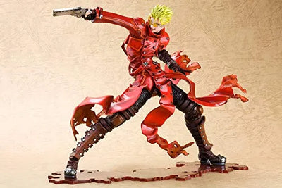 Trigun: Badlands Rumble - Kuro-Neko - Vash the Stampede - ARTFX J - 1/8 (Kotobukiya)ㅤ – Kotobukiya – ActionFigureBrasil — detalhe do produto