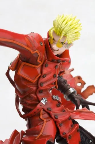 Trigun: Badlands Rumble - Kuro-Neko - Vash the Stampede - ARTFX J - 1/8 (Kotobukiya)ㅤ – Kotobukiya – ActionFigureBrasil — close