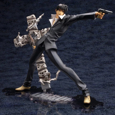 Trigun: Badlands Rumble - Nicholas D. Wolfwood - ARTFX J - 1/8 - 2024 Re-release (Kotobukiya)ㅤ – Kotobukiya – ActionFigureBrasil — ângulo diferente