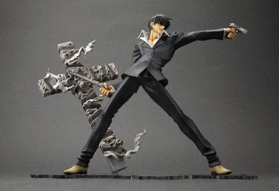 Trigun: Badlands Rumble - Nicholas D. Wolfwood - ARTFX J - 1/8 (Kotobukiya)ㅤ – Kotobukiya – ActionFigureBrasil — embalagem