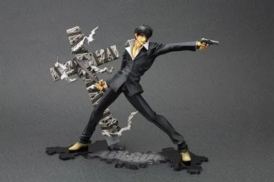 Trigun: Badlands Rumble - Nicholas D. Wolfwood - ARTFX J - 1/8 (Kotobukiya)ㅤ – Kotobukiya – ActionFigureBrasil — ambientada