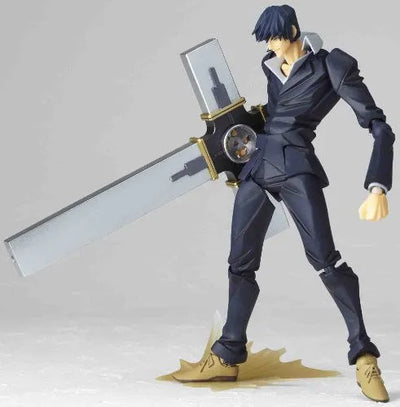 Trigun: Badlands Rumble - Nicholas D. Wolfwood - Revoltech - No. 092ㅤ – Kaiyodo – ActionFigureBrasil — embalagem