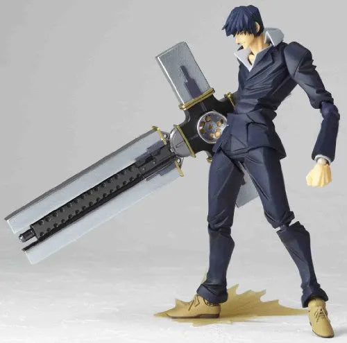 Trigun: Badlands Rumble - Nicholas D. Wolfwood - Revoltech - No. 092ㅤ – Kaiyodo – ActionFigureBrasil