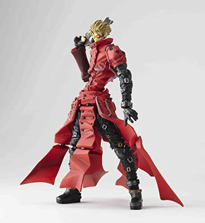 Trigun: Badlands Rumble - Vash the Stampede - Revoltech No.091 (Kaiyodo)ㅤ – Kaiyodo – ActionFigure Brasil — ângulo diferente