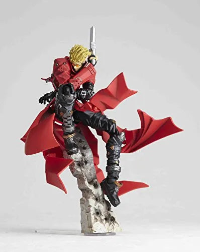 Trigun: Badlands Rumble - Vash the Stampede - Revoltech No.091 (Kaiyodo)ㅤ – Kaiyodo – ActionFigure Brasil — detalhe do produto