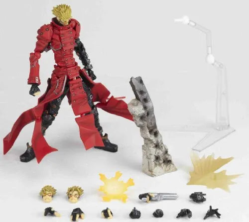 Trigun: Badlands Rumble - Vash the Stampede - Revoltech No.091ㅤ – Kaiyodo – ActionFigure Brasil
