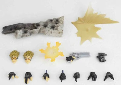 Trigun: Badlands Rumble - Vash the Stampede - Revoltech No.091ㅤ – Kaiyodo – ActionFigure Brasil — acessórios