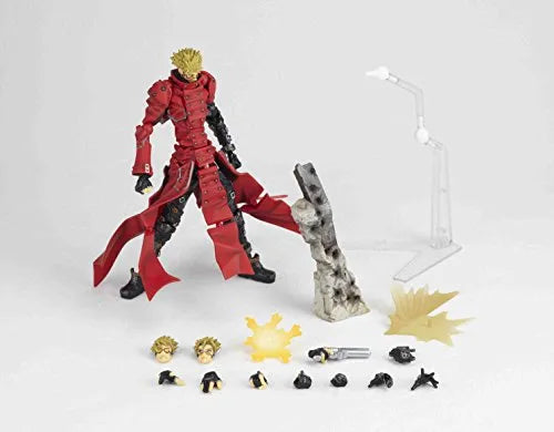 Trigun: Badlands Rumble - Vash the Stampede - Revoltech No.091 (Kaiyodo)ㅤ – Kaiyodo – ActionFigure Brasil
