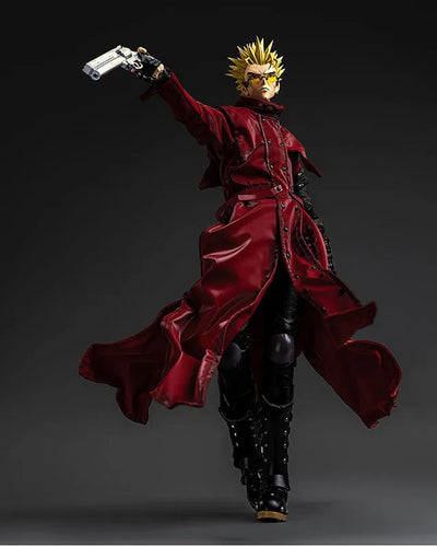 Trigun - Kuro-Neko - Vash the Stampede - FigZero - 1/6 (ThreeZero)ㅤ – ThreeZero – ActionFigureBrasil — ângulo diferente
