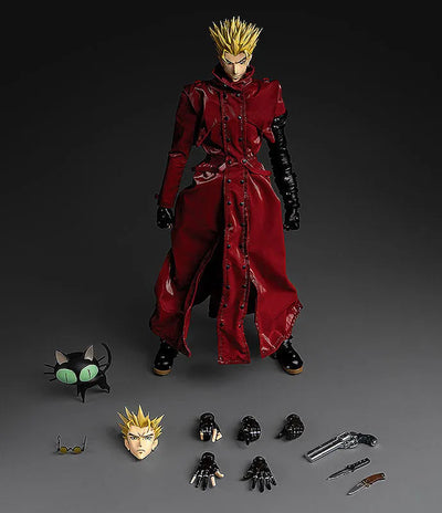 Trigun - Kuro-Neko - Vash the Stampede - FigZero - 1/6 (ThreeZero)ㅤ – ThreeZero – ActionFigureBrasil — detalhe do produto