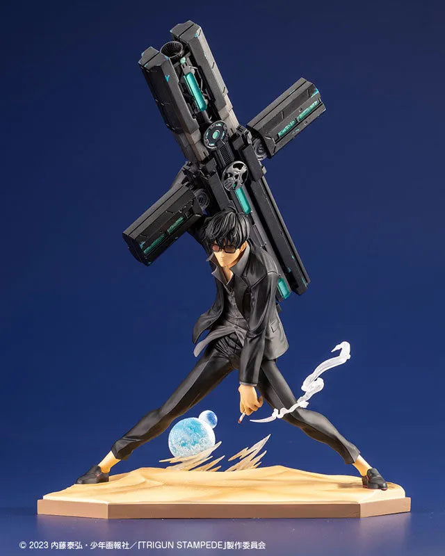 Trigun Stampede - Nicholas D. Wolfwood - ARTFX J - 1/8 - Trigun Stampede Ver. (Kotobukiya)ㅤ – Kotobukiya as Manufacturer – ActionFigure Brasil